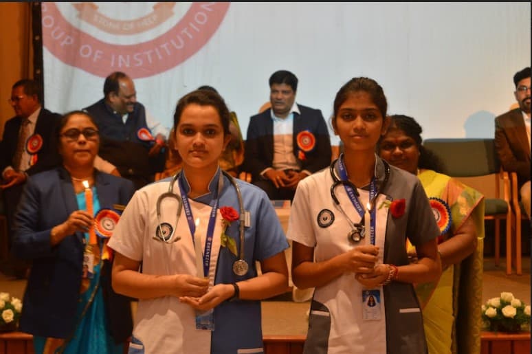 Ebenezer Group of Institutions Bangalore Lamp Lighting & Oath Taking Ceremony 17th Batch photo 2